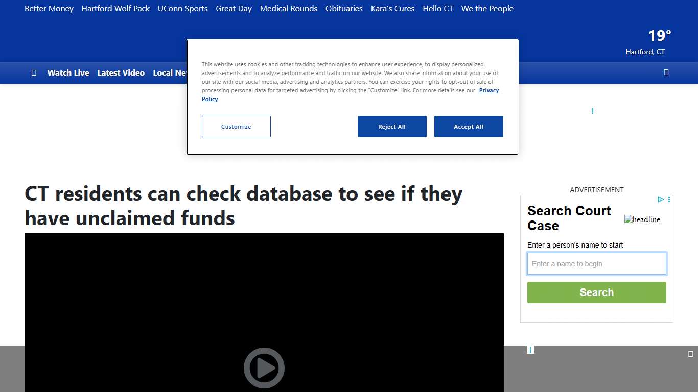 CT residents can check database to see if they have unclaimed funds